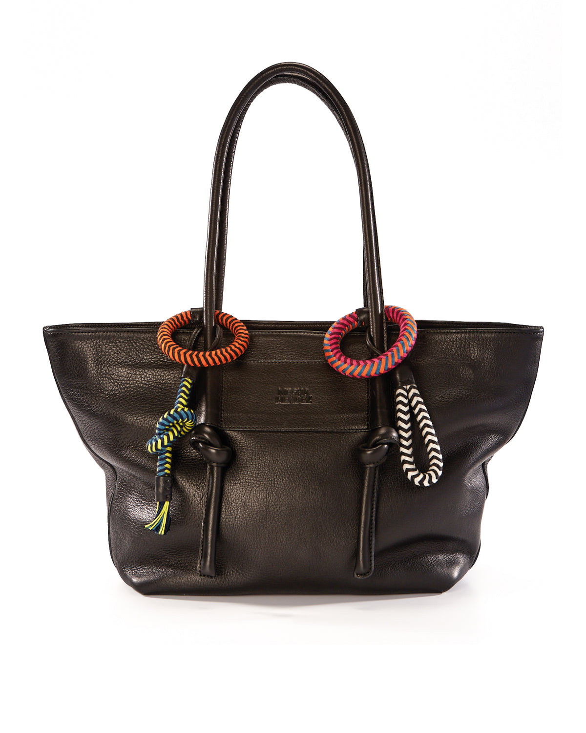 Basket Charms Tote - Black