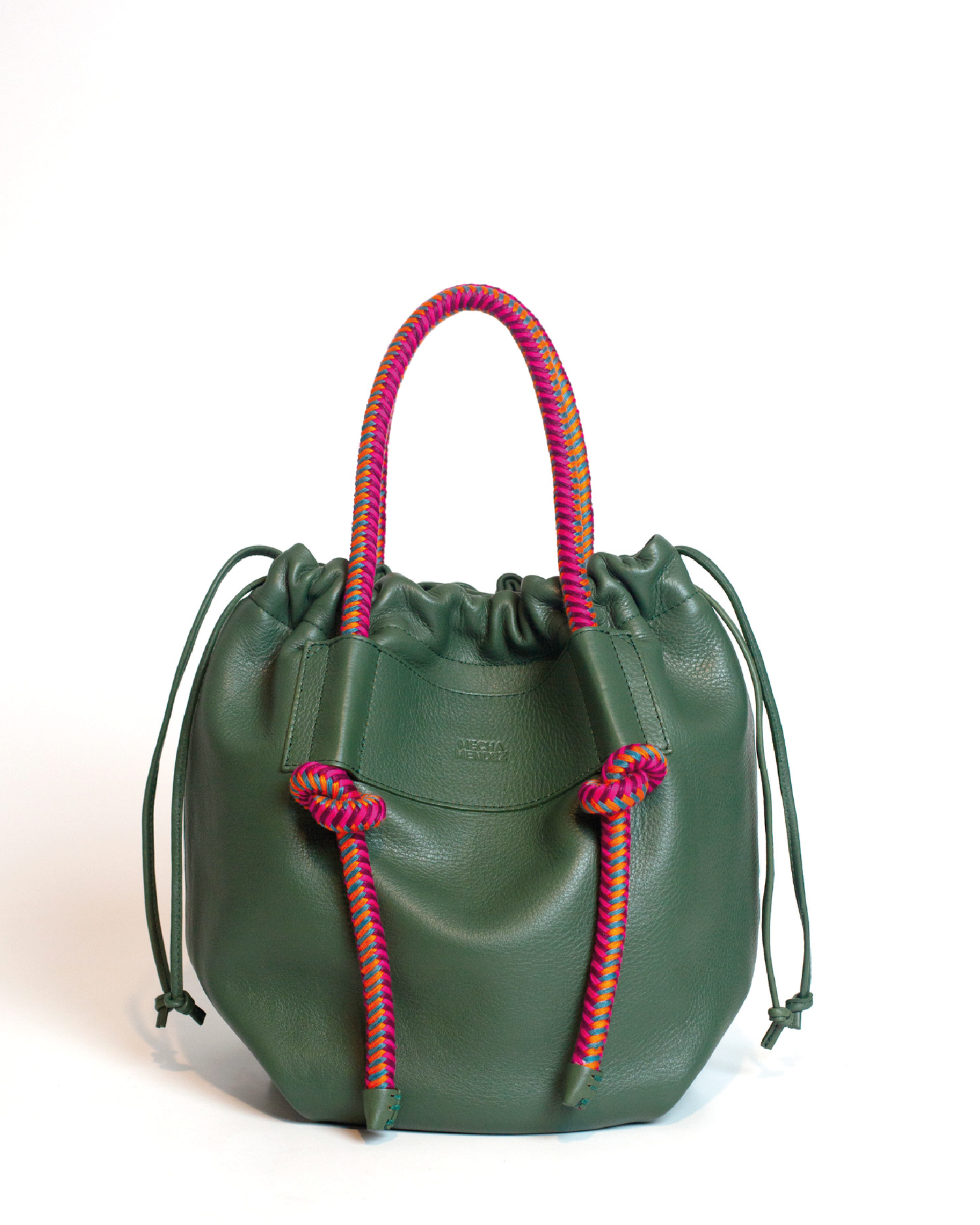 Irupe Large Leather Bag - Selva Hypnotic