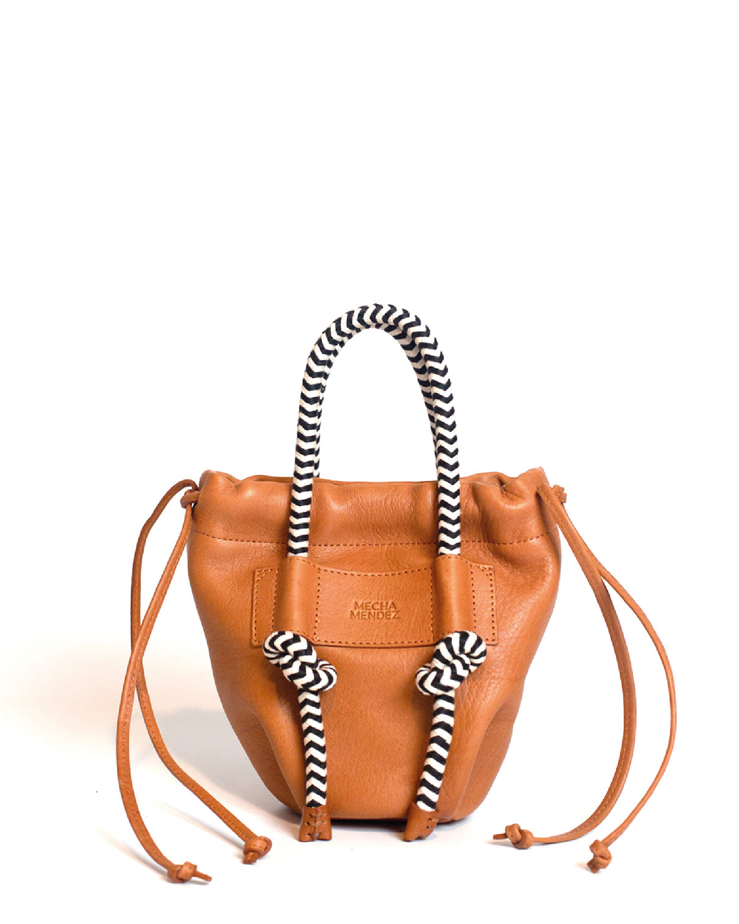 Irupe Mini Leather Bag - Tan Bataraza