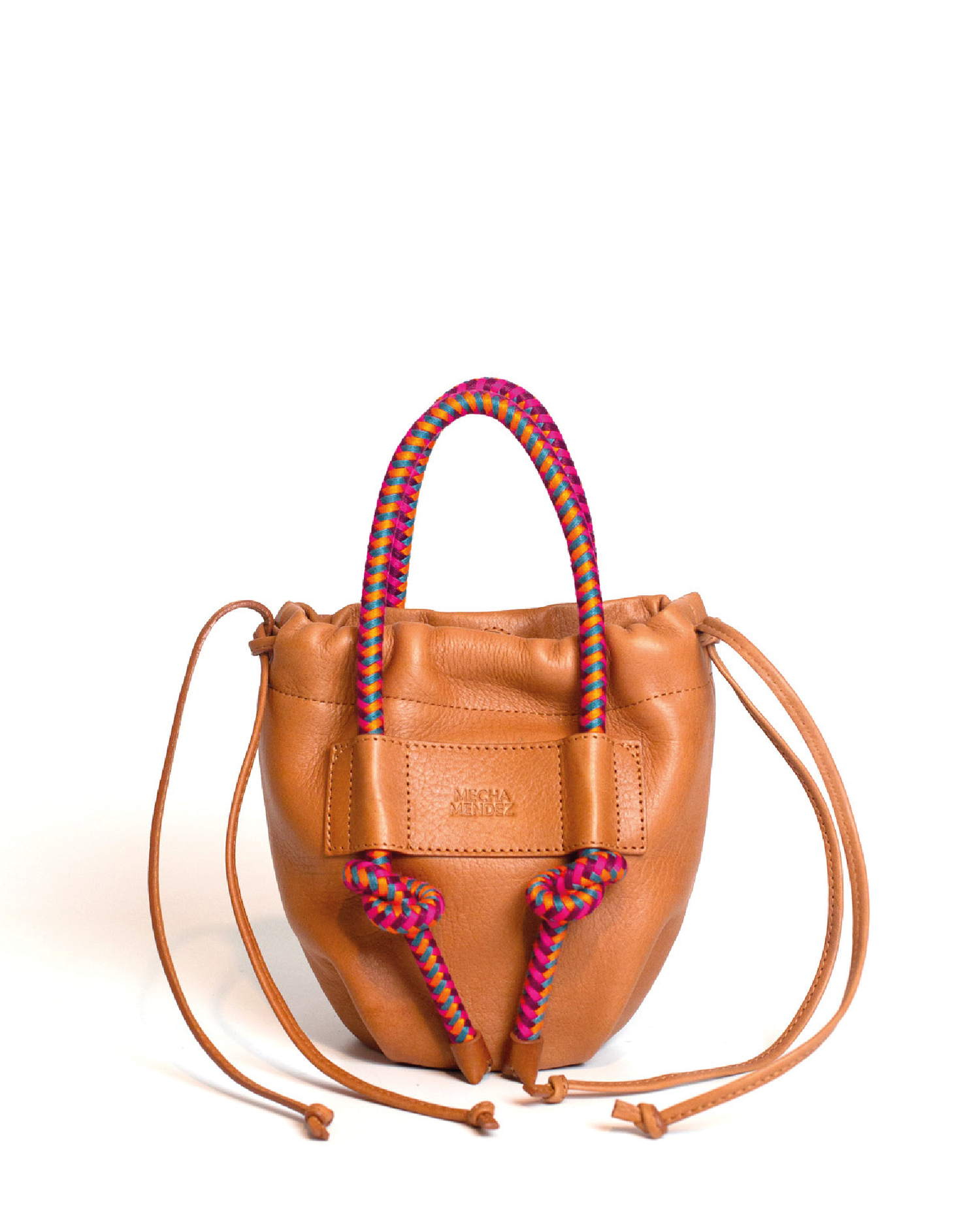 Irupe Mini Leather Bag - Tan Hypnotic