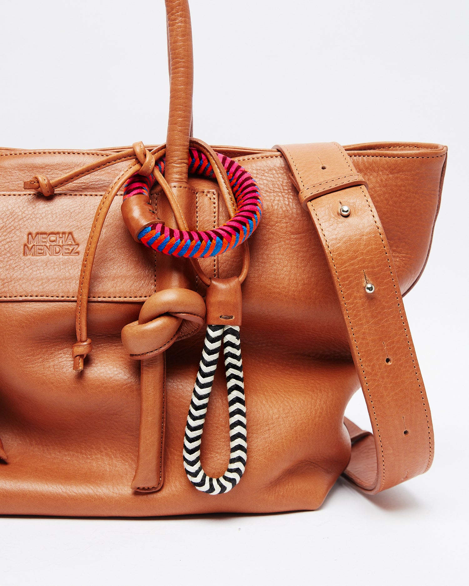 Basket Charms Tote - Tan