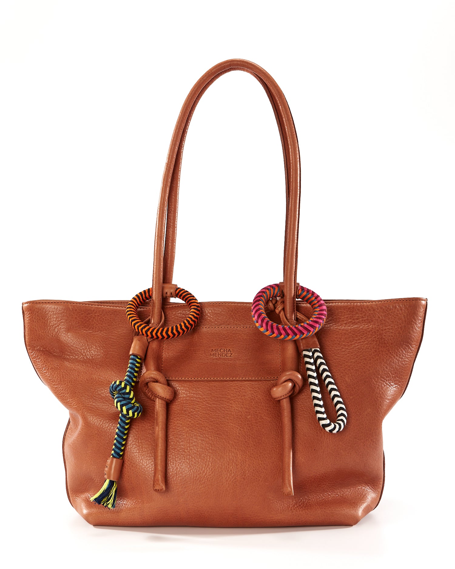 Basket Charms Tote - Tan