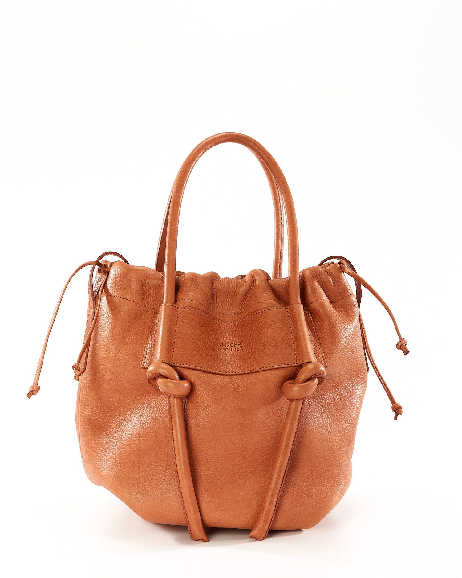 Irupe Large Leather Bag - Tan