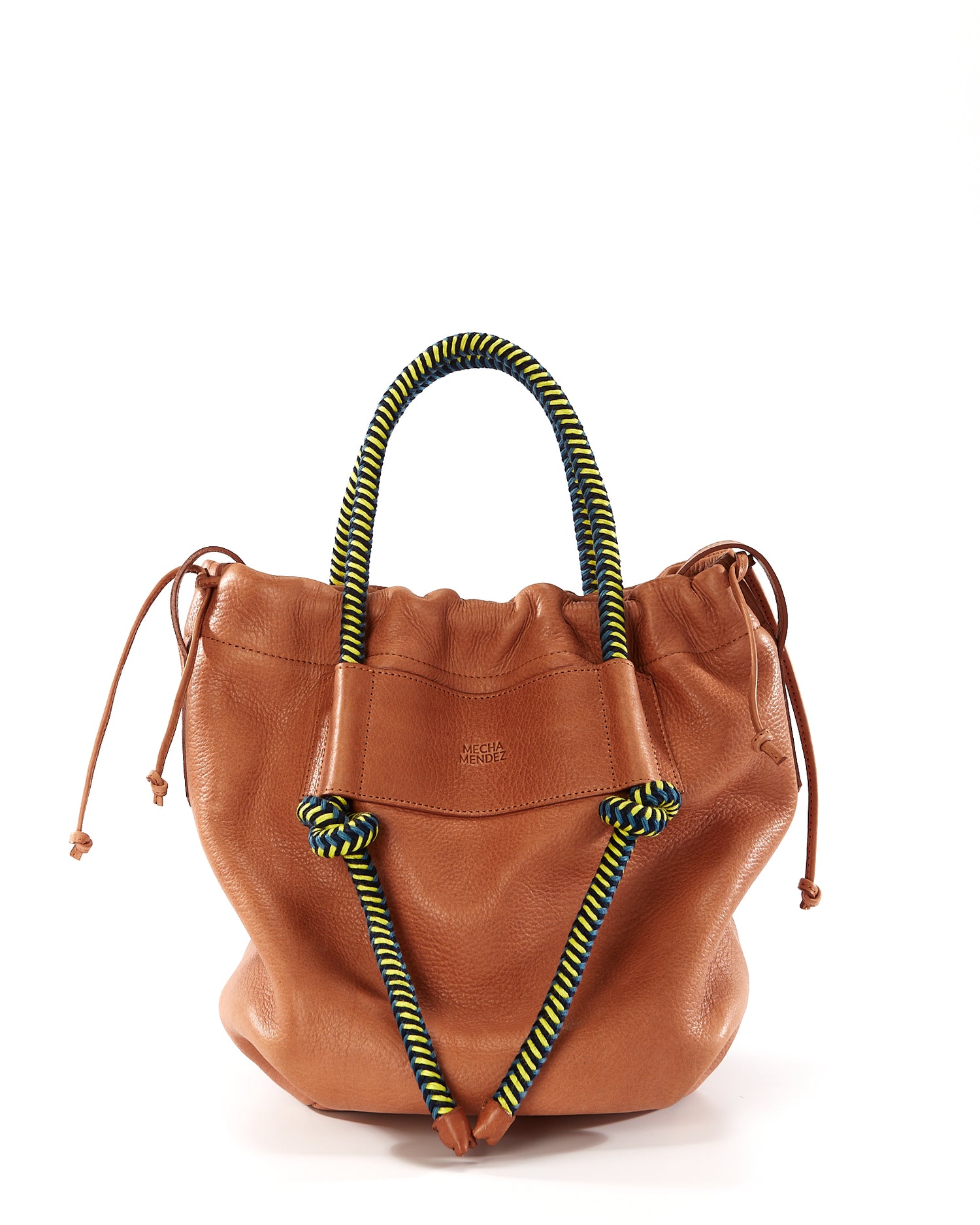 Irupe Large Leather Bag - Tan Pacifico
