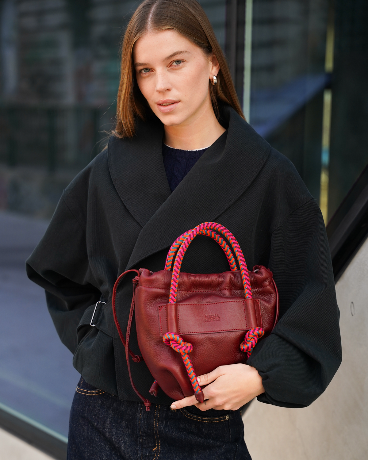 Irupe Medium - Burgundy Hypnotic