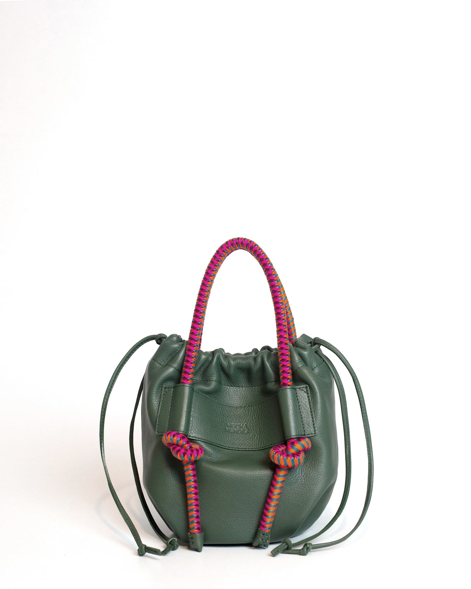 Irupe Medium Leather Bag - Selva Hypnotic