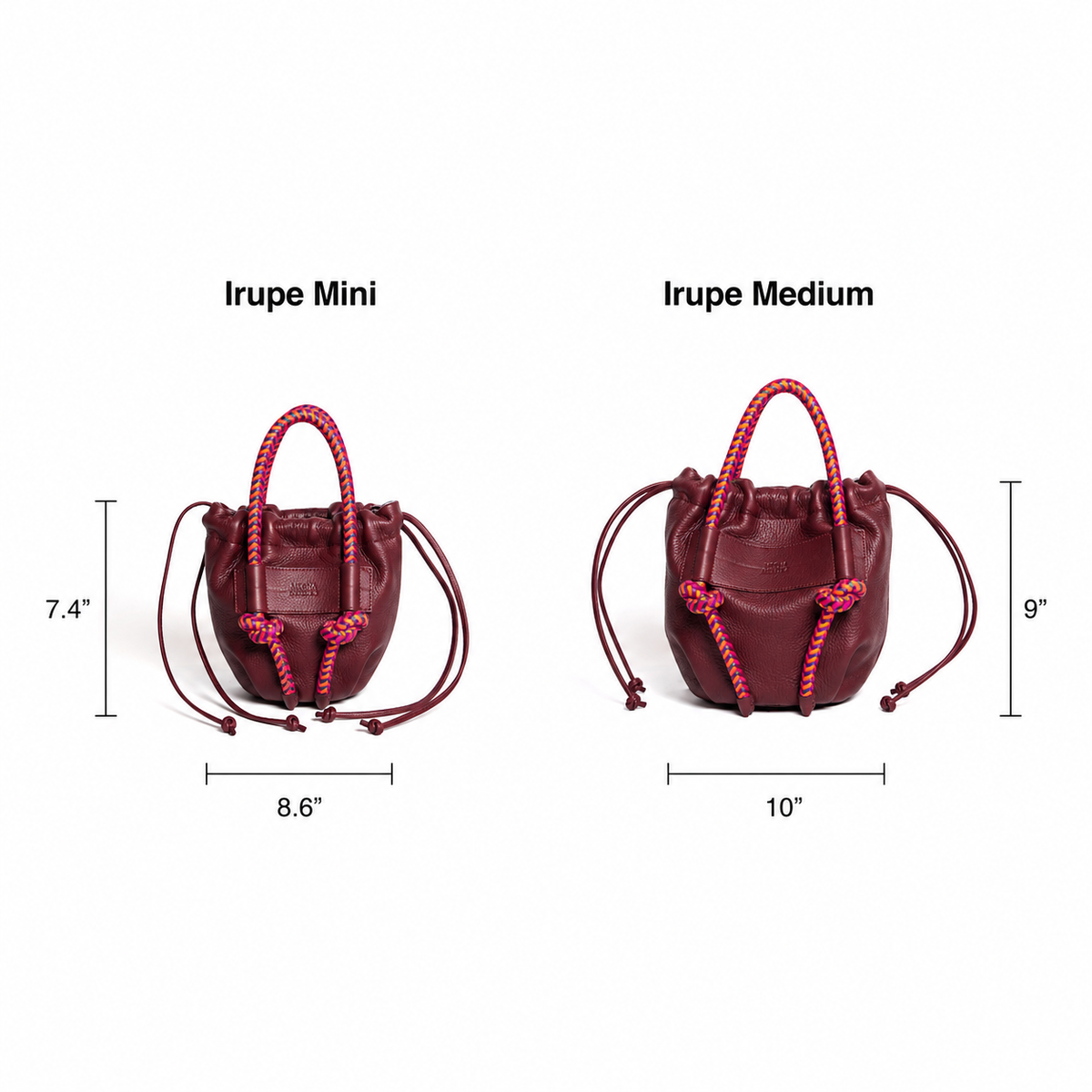 Irupe Mini - Burgundy Hypnotic