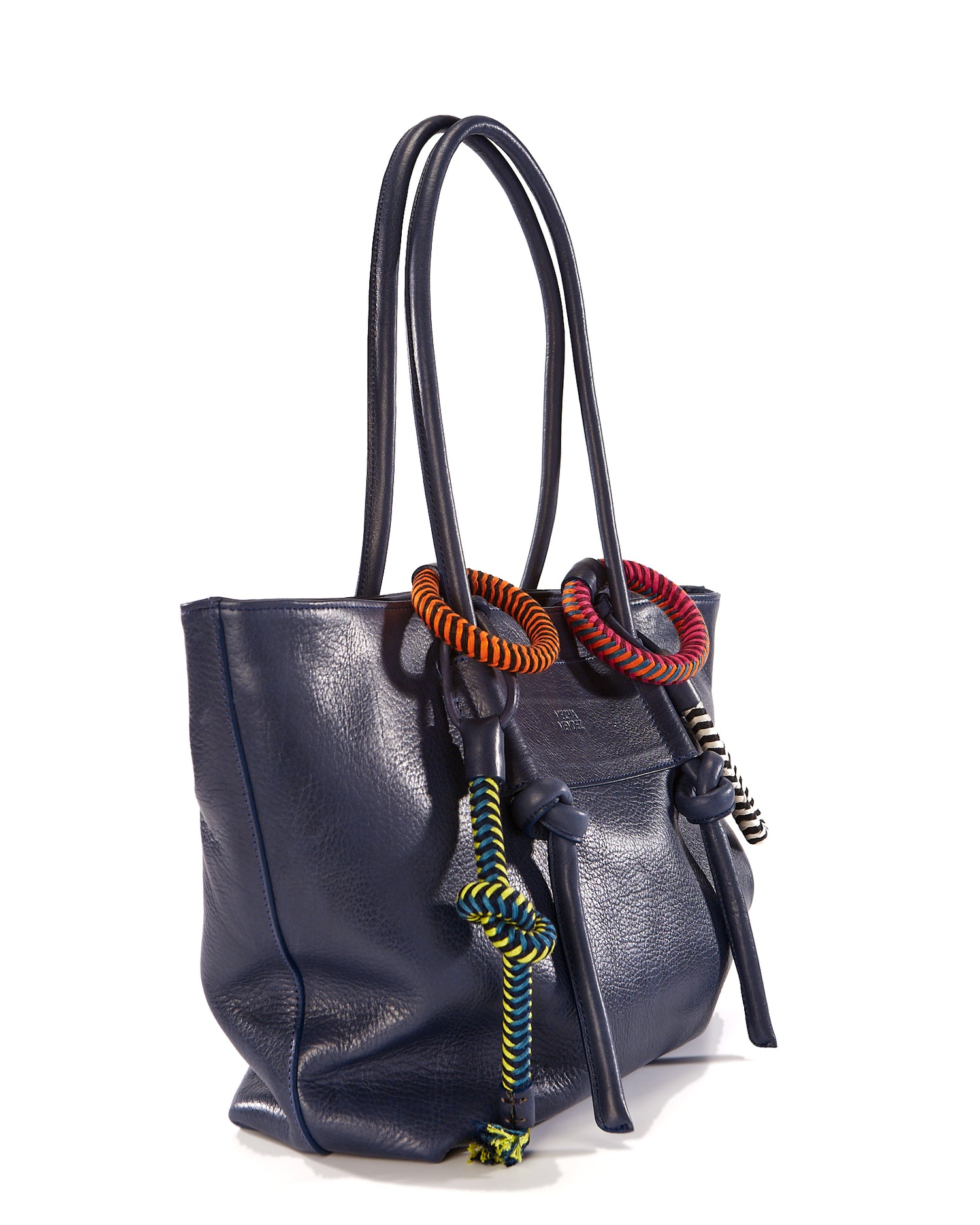 Basket Charms Tote - Blue