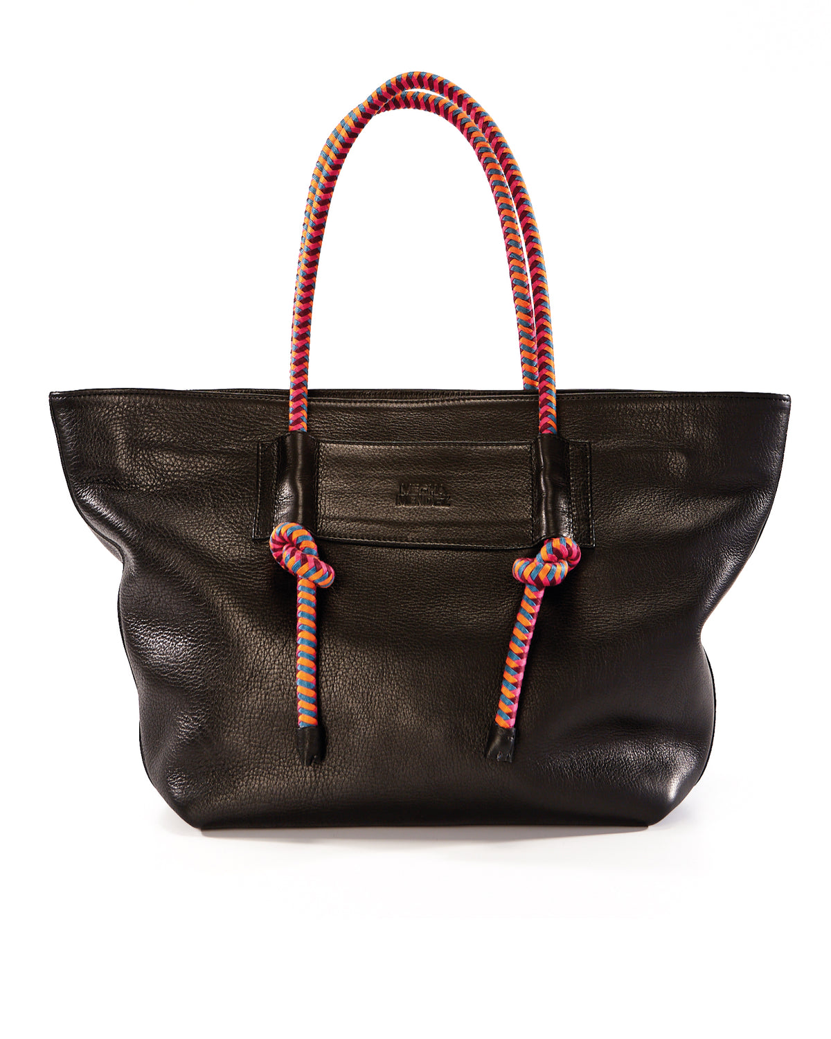 Basket Tote - Black Hypnotic