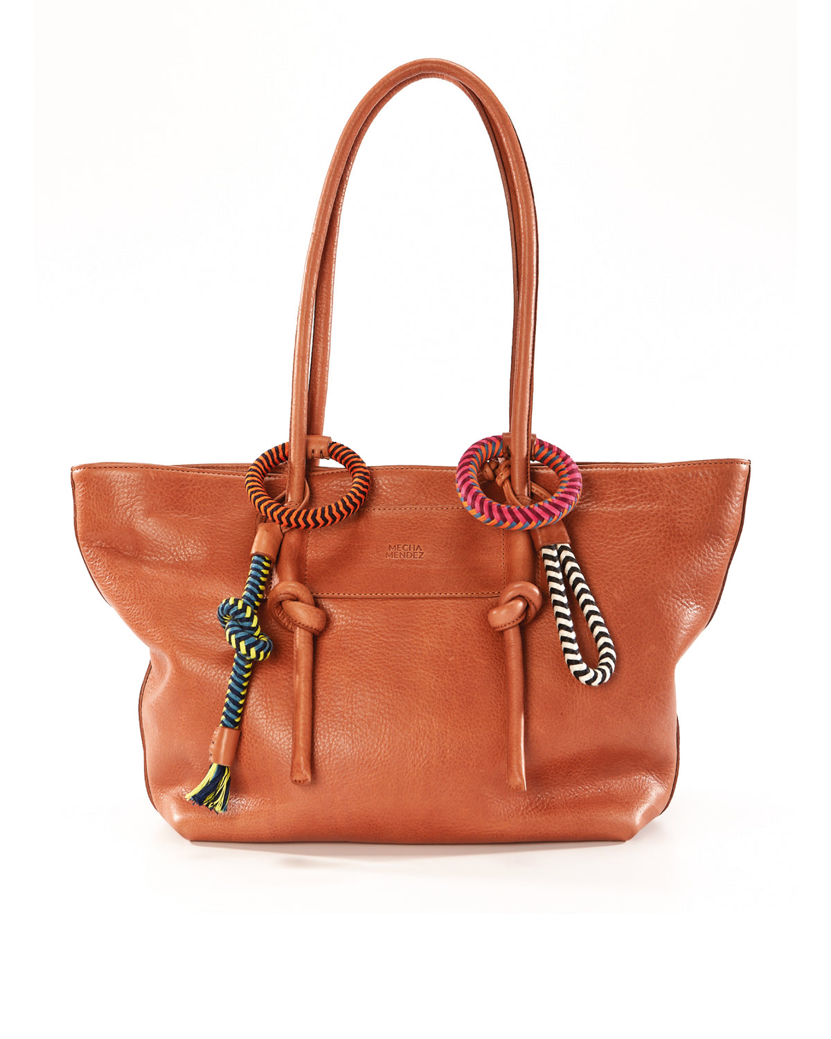 Basket Charms Tote - Tan