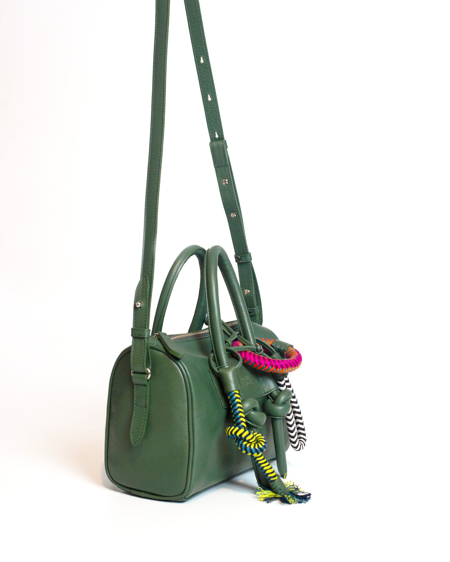 Jegua Trunk Leather Bag - Selva