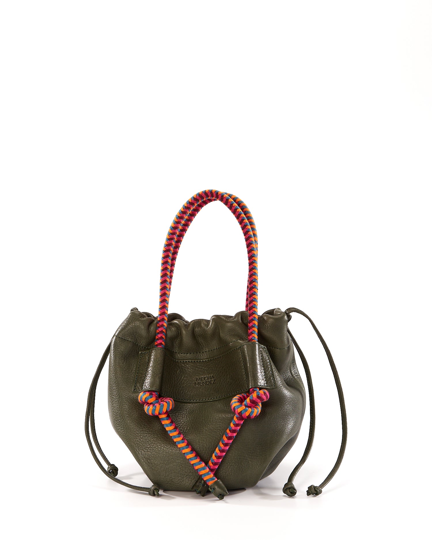 Irupe Medium Leather Bag - Forest Hypnotic