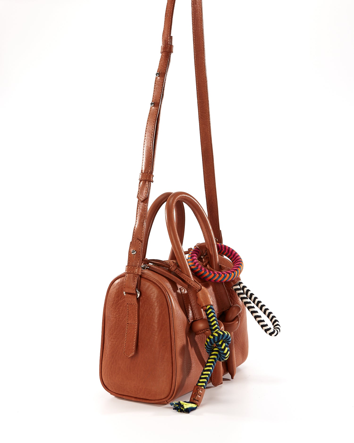 Jegua Trunk Leather Bag - Tan