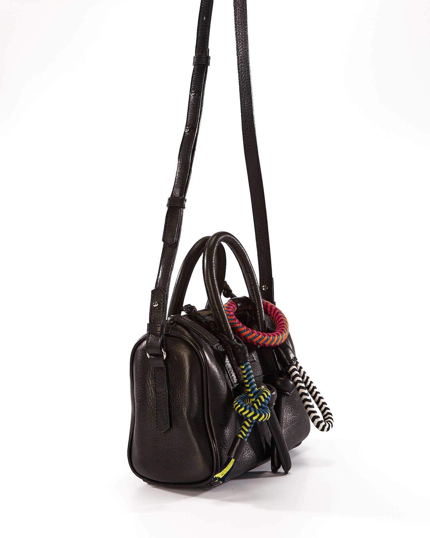 Jegua Trunk Leather Bag - Black