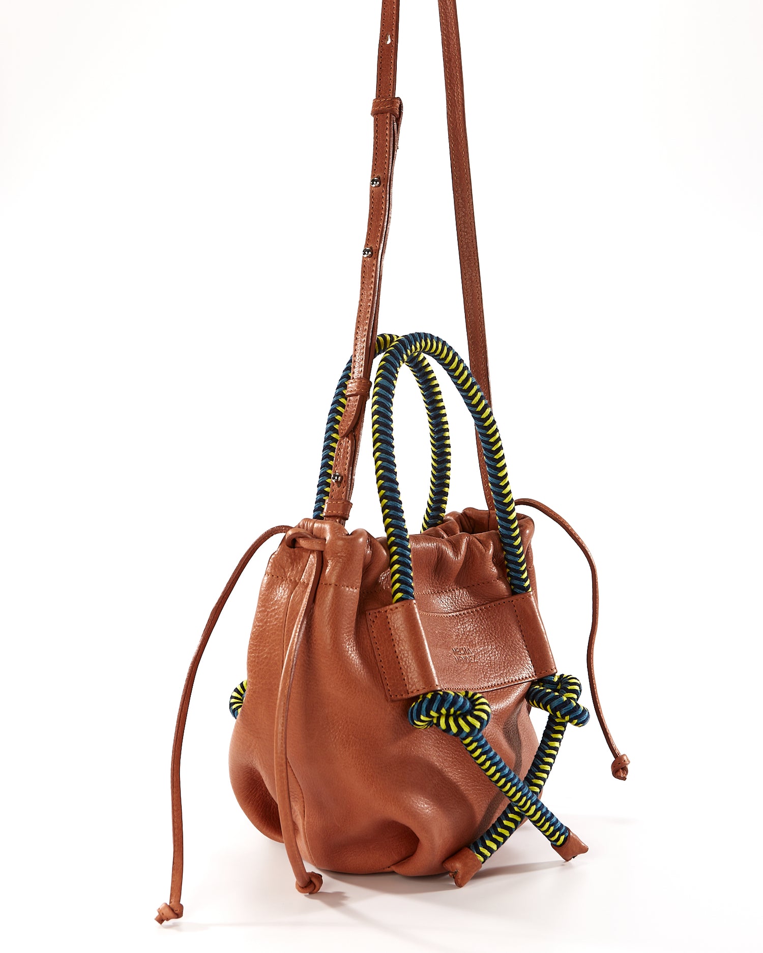 Irupe Medium Leather Bag - Tan Pacifico